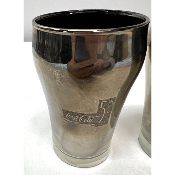 Coca-Cola Limited Edition Las Vegas Collectors Glass Set Of 2 - Picture 2 of 3